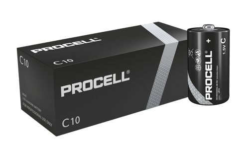 Алкални батерии LR14 C Duracell Procell Constant MN1400 10-Pack