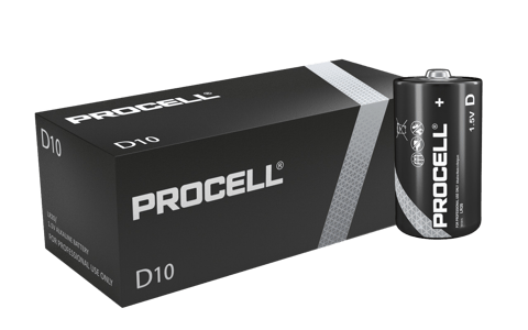 Алкални батерии LR20 D Duracell Procell Constant MN1300 10-Pack