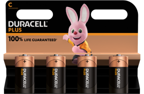 Алкални батерии LR14 MN1400 C Duracell Plus 4BL