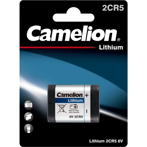 Литиева батерия 2CR5 6V Camelion